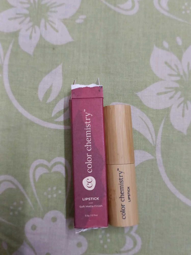 Amazing Pink Nude Lipstick With Wooden Packaging!!