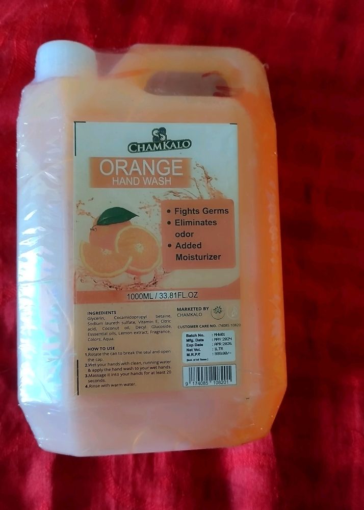 Chamkalo Orange Handwash