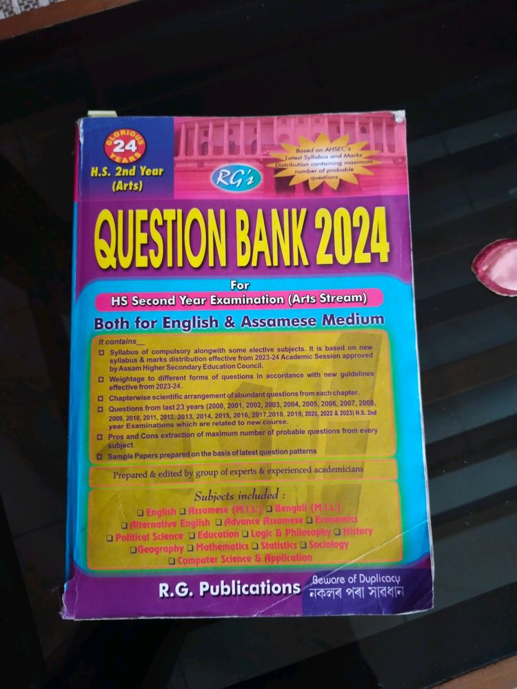 QUESTION BANK CLASS 12