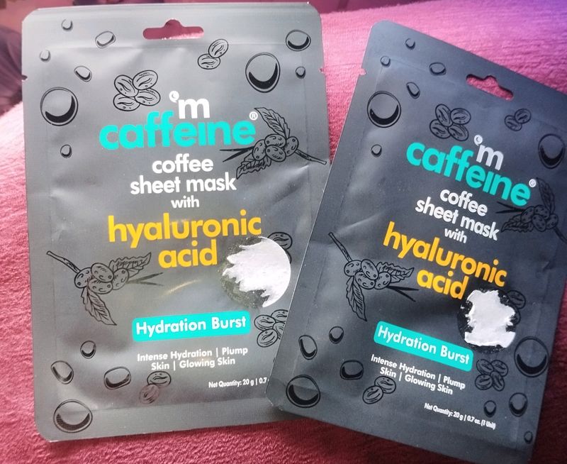 m Caffeine Combo Of 2 Sheet Mask