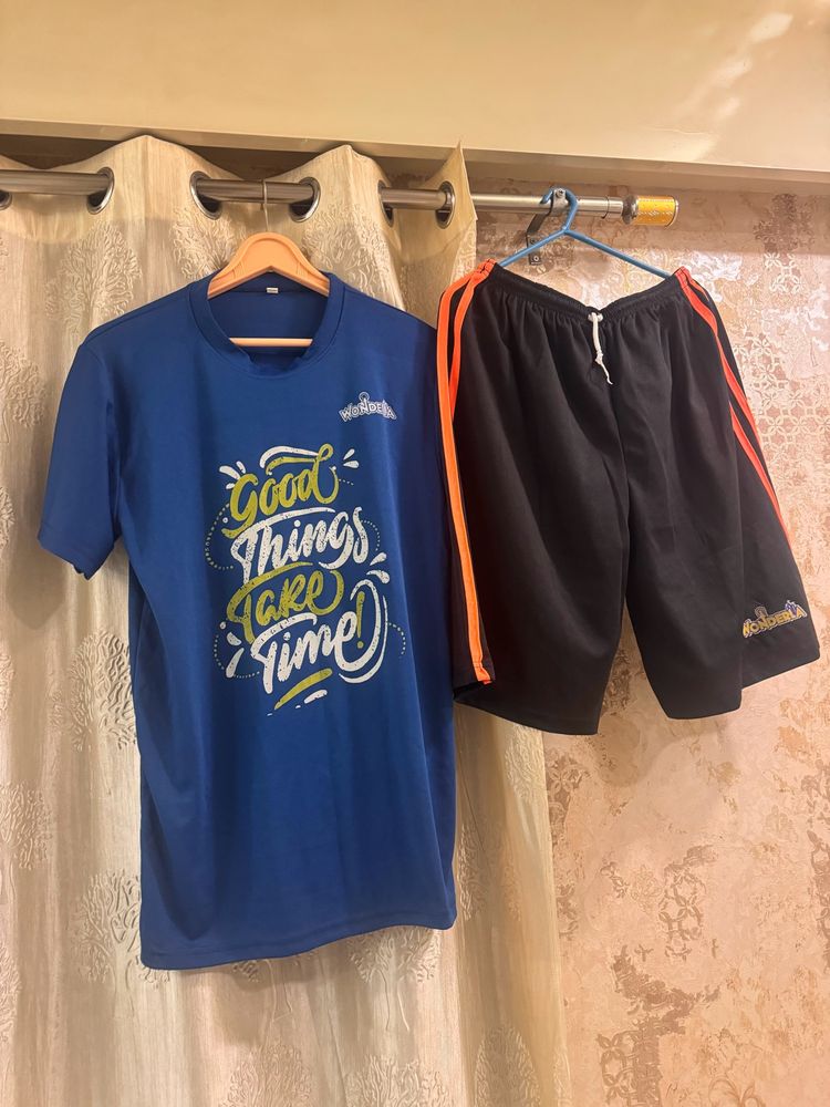 Set Of T-shirt And Shorts