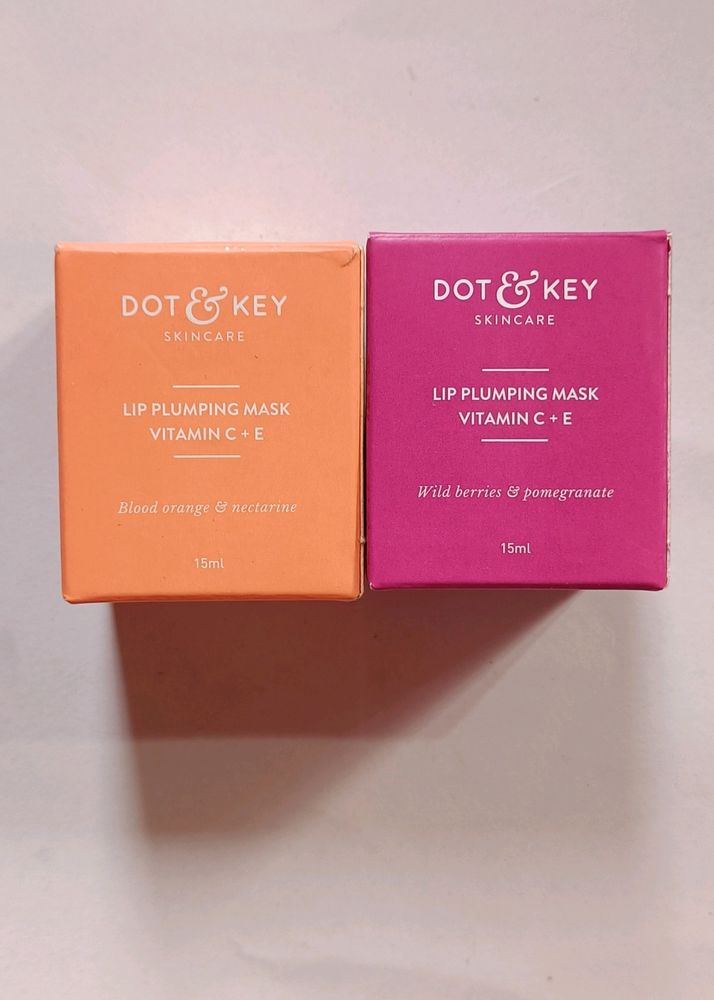 Dot & Key Lip Plumping Mask Combo