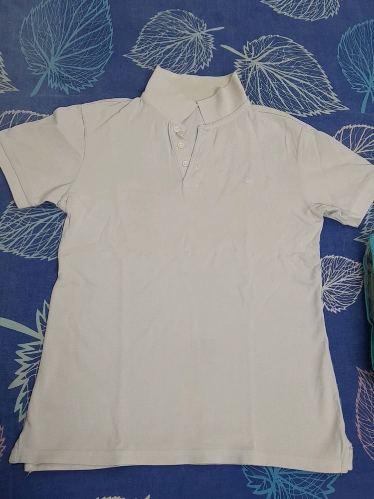 A White Polo - TEE SHIRT