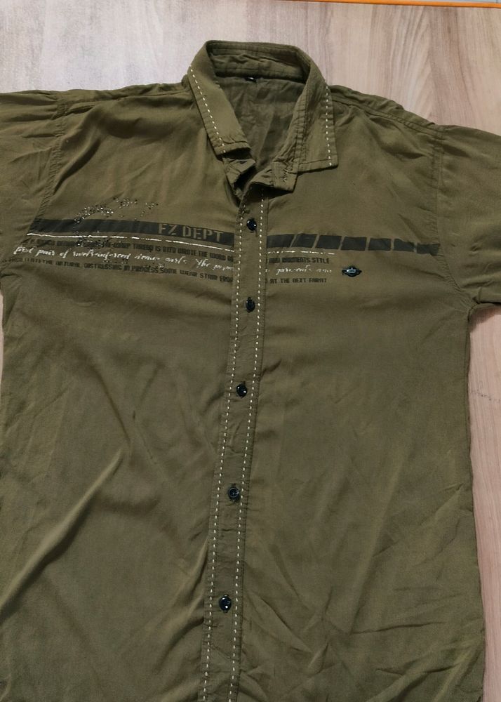 Olive Colour Shirt