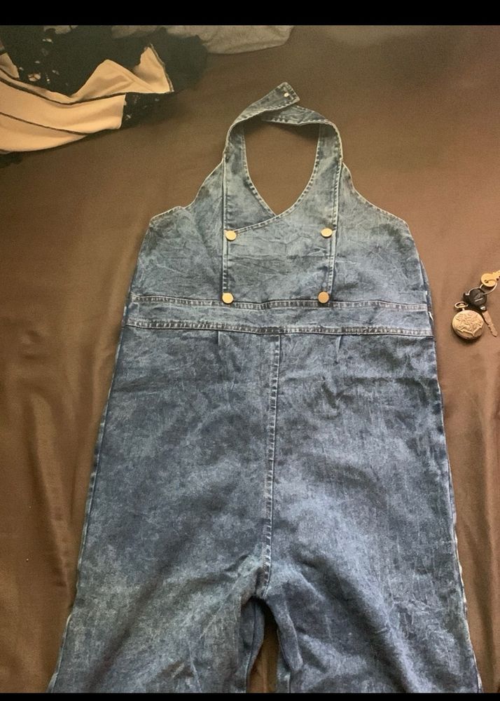 Denim Dungarees For Women