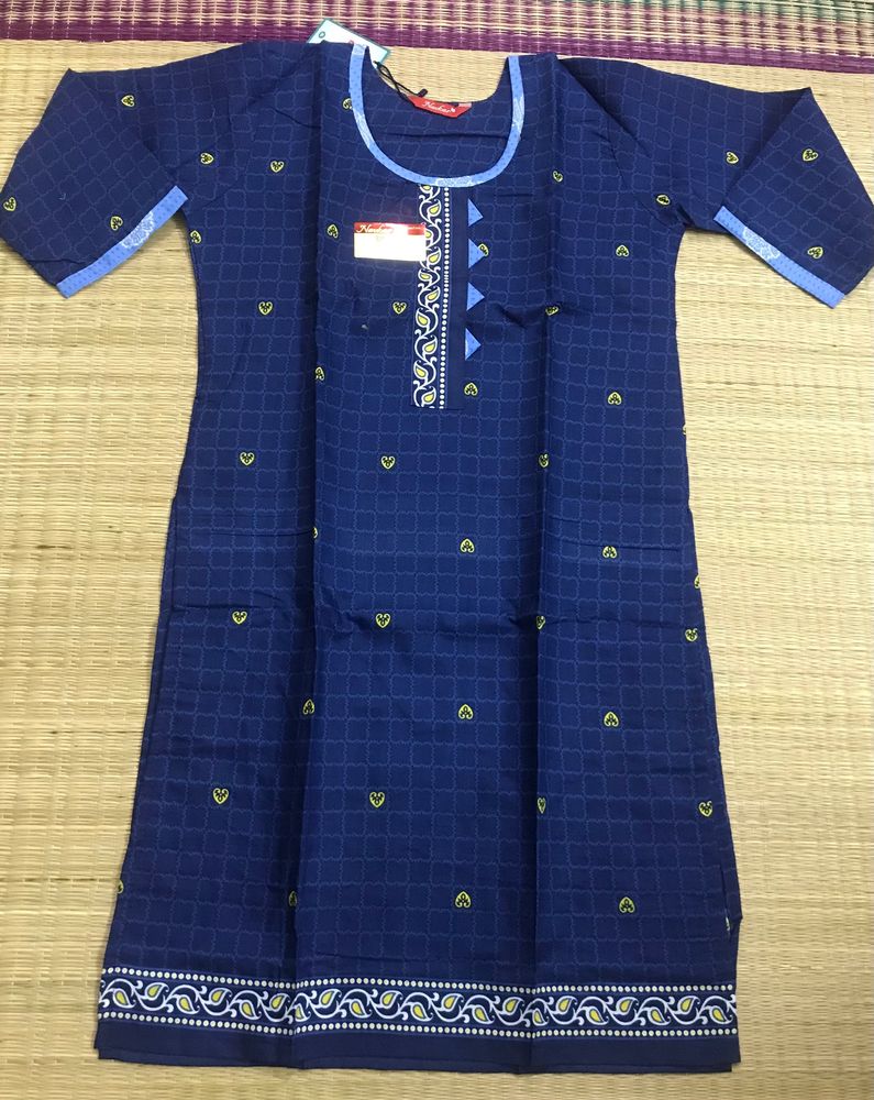 Beautiful Navy Blue Kurta Set