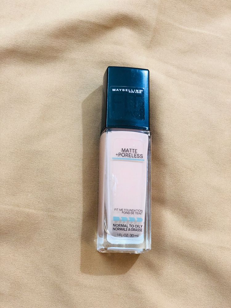 Maybelline New York Fit Me Matte+poreless Foundati