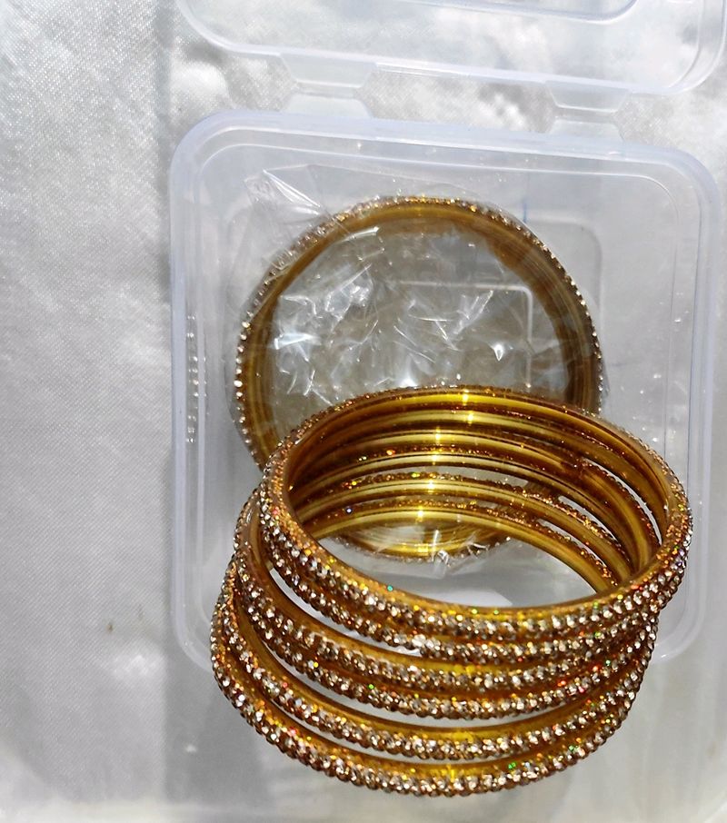 Golden Bangles For Women ✨