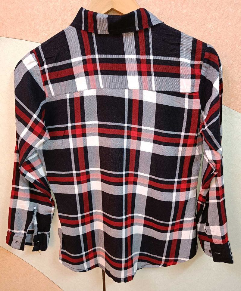 Checks Pattern Casual Shirt