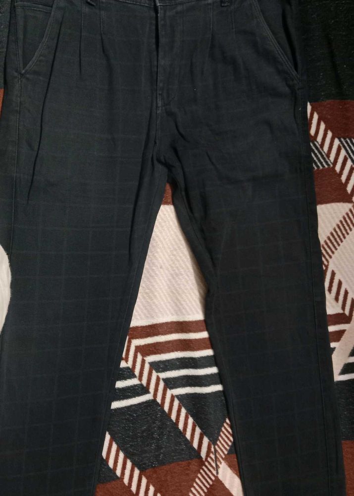 This A Black Causal & Semi formal Pants