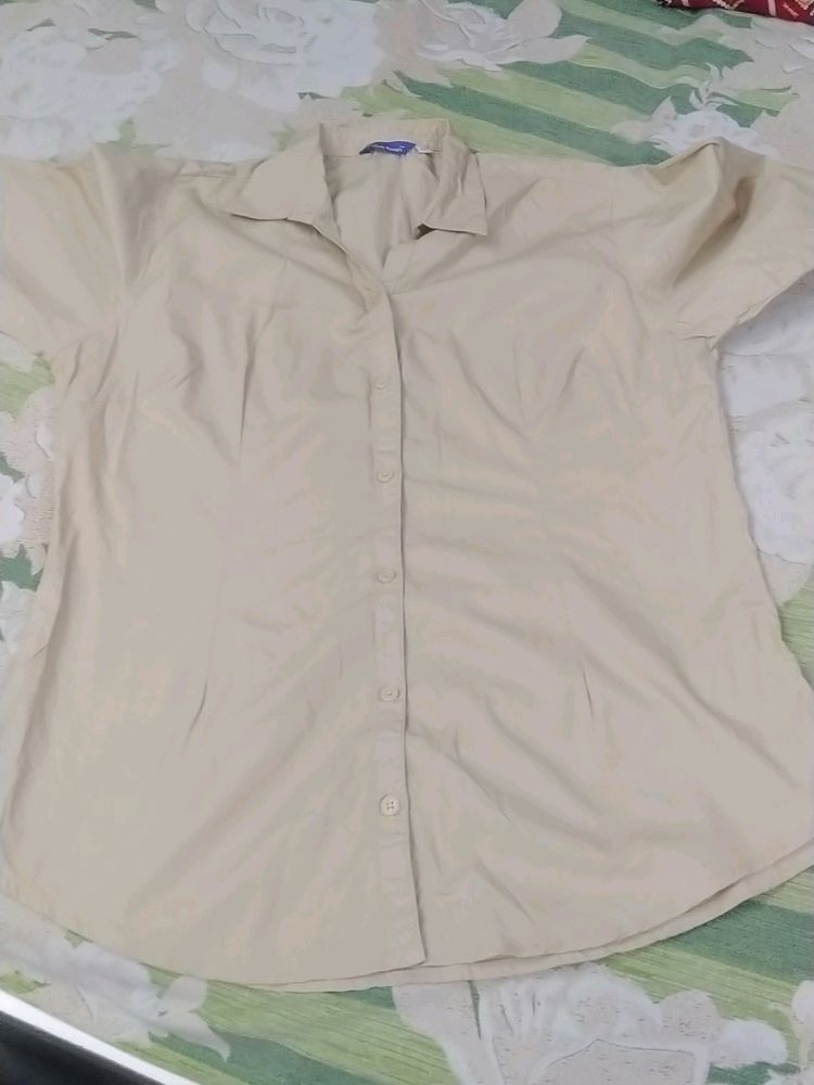 Office Wear Khaki Shirt 30 Off On Delivery