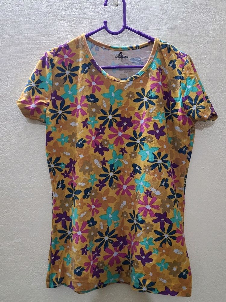 Floral T Shirt