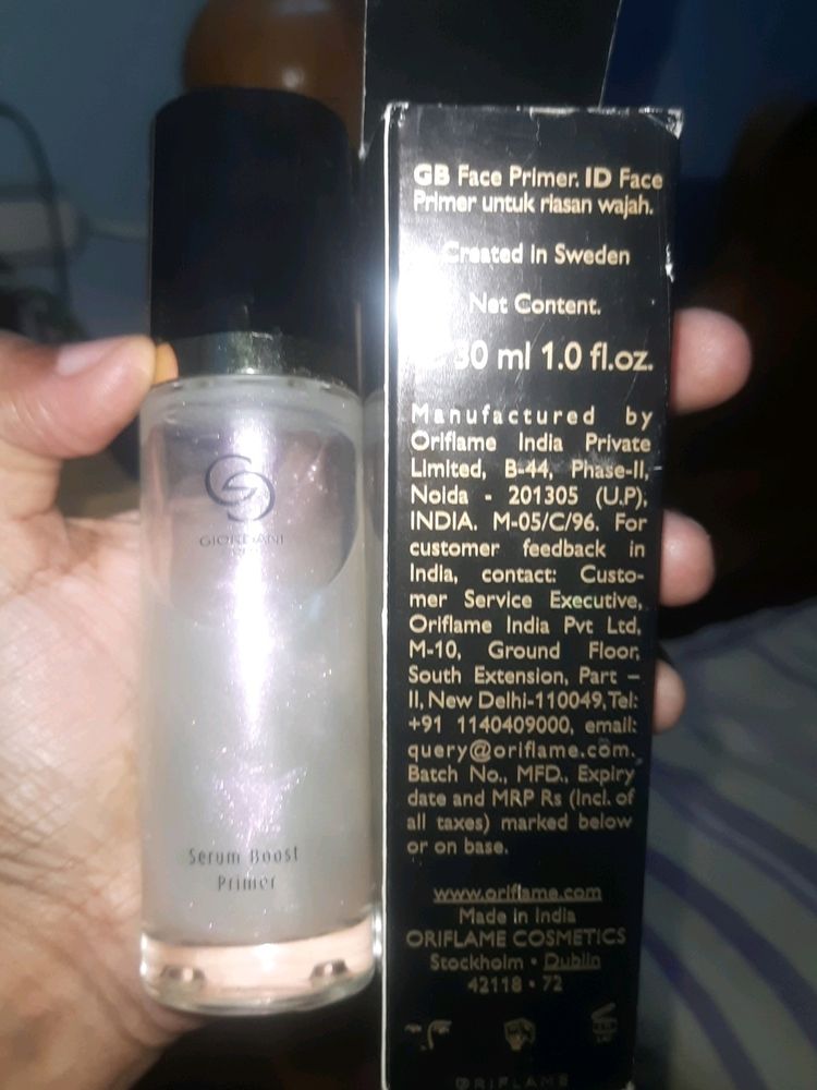 Oriflame Giordano Gold Serum Boost Primer