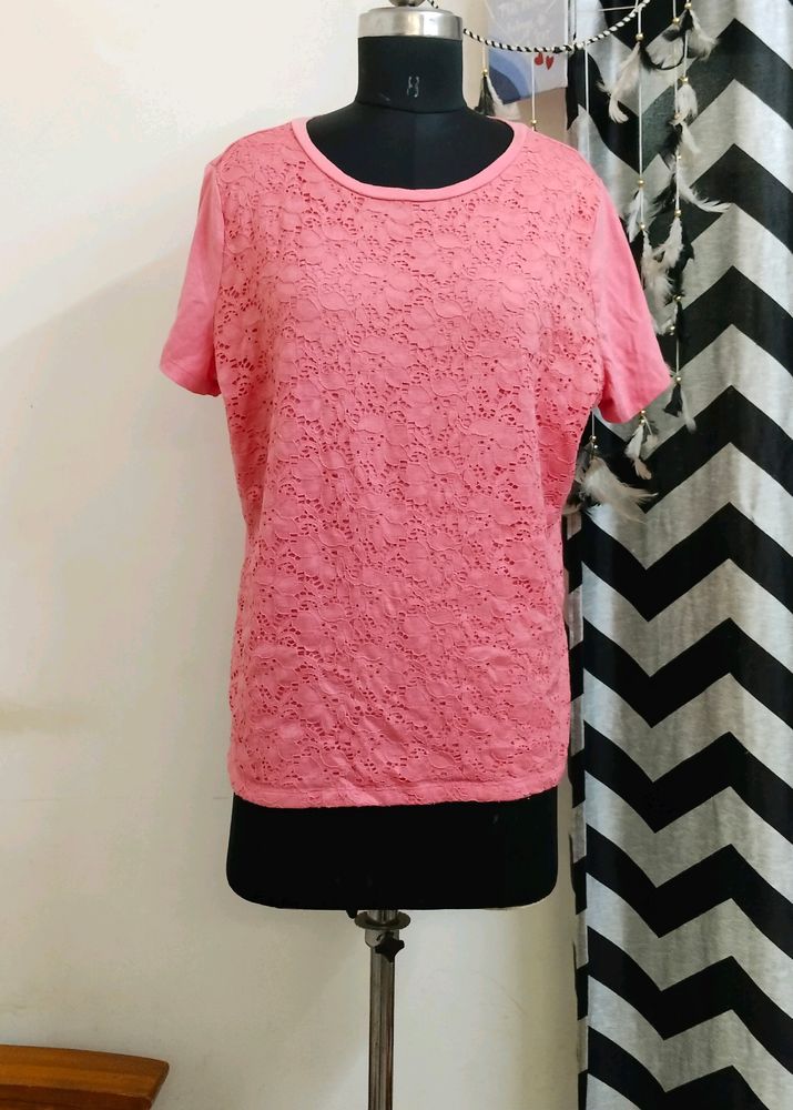 Plus Size Pink Top