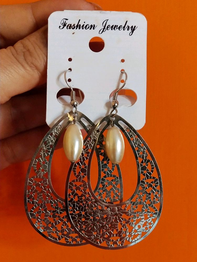 Silver Earings