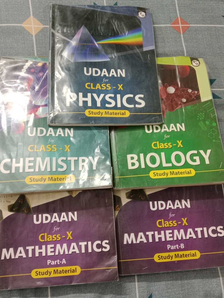 10 Class Udaan Books 2023-24