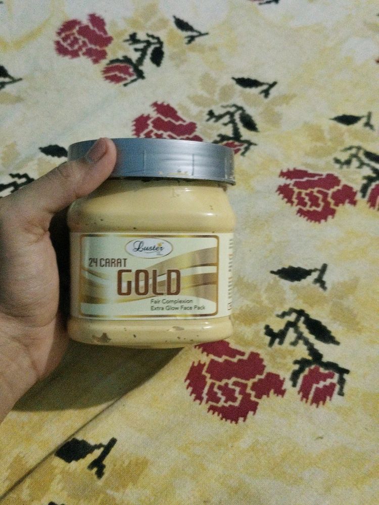 Face Glow Mask Gold