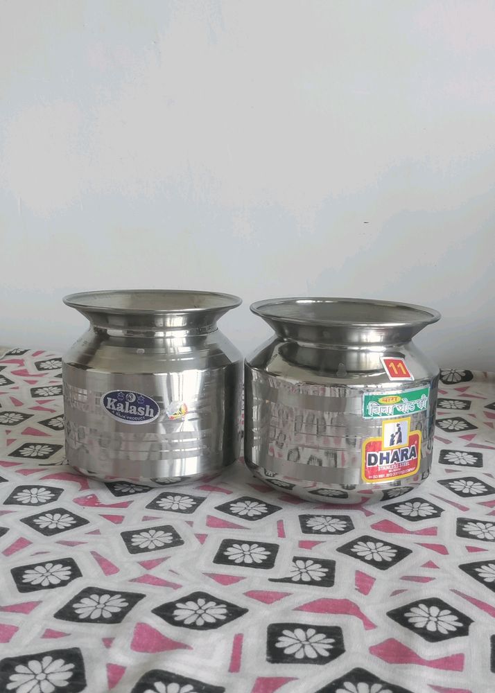 Steel Container Matka Handi