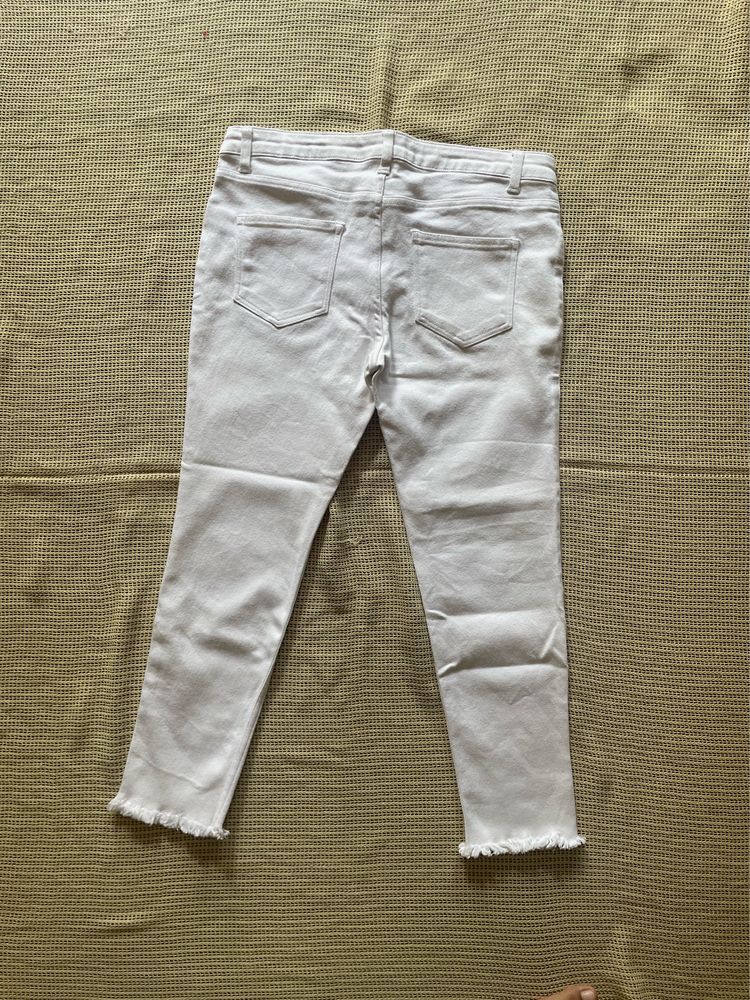 White Skinny Fit Jeans