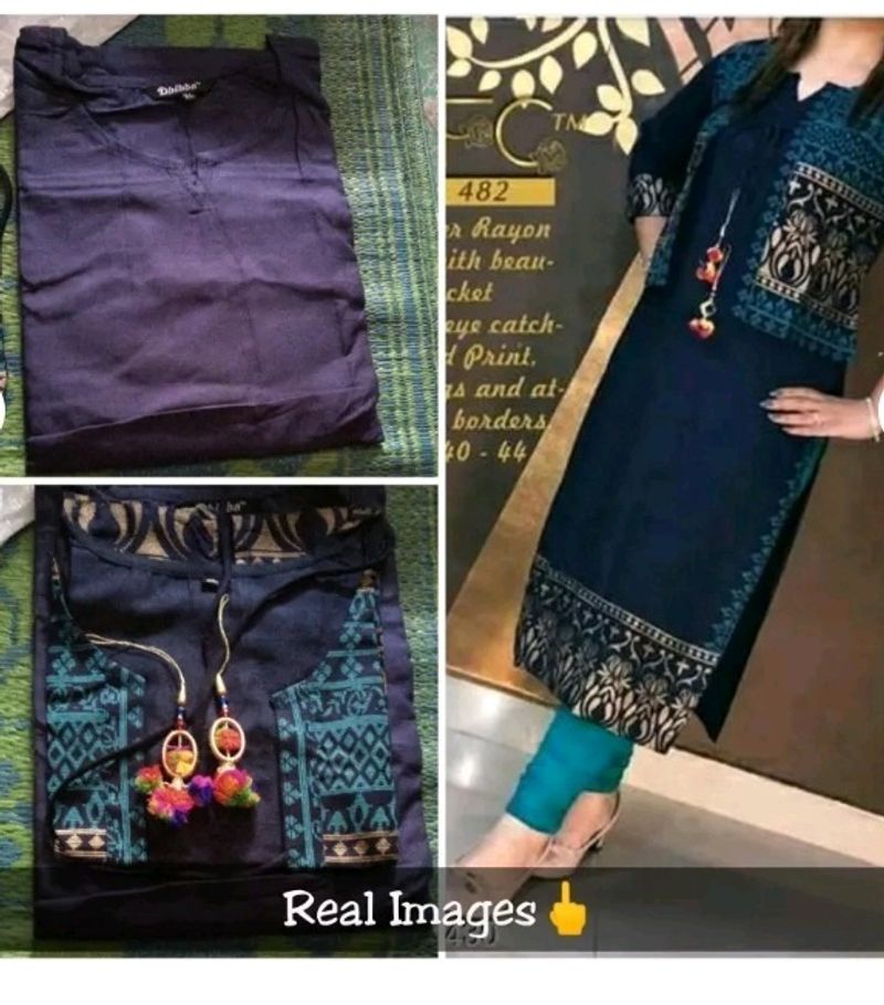 Kurti With Jacket