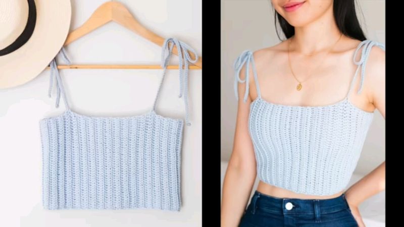 New Handmade Croptop