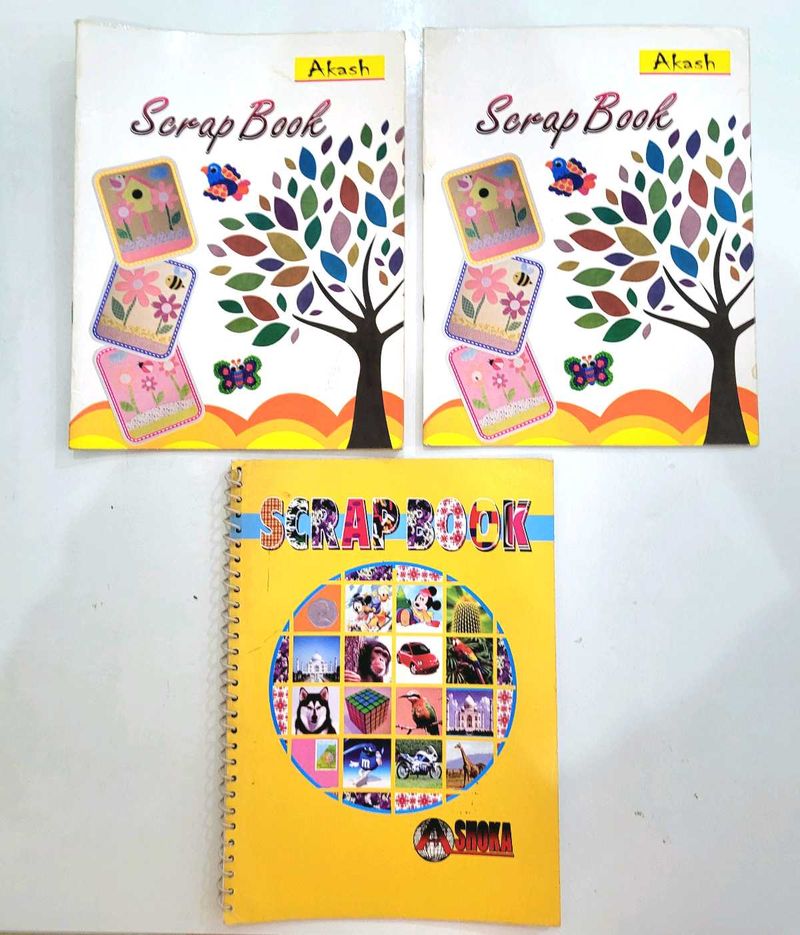 Children Scrap Book Set Of 3