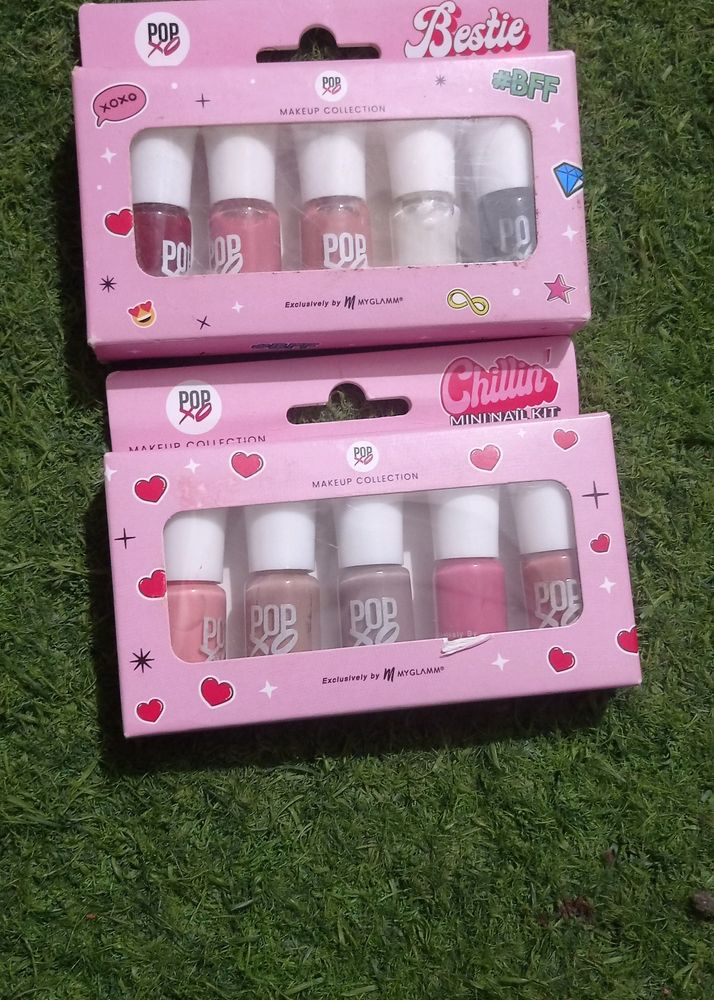 Myglamm Popxo Nailpolish 2 Set (10 Piece)