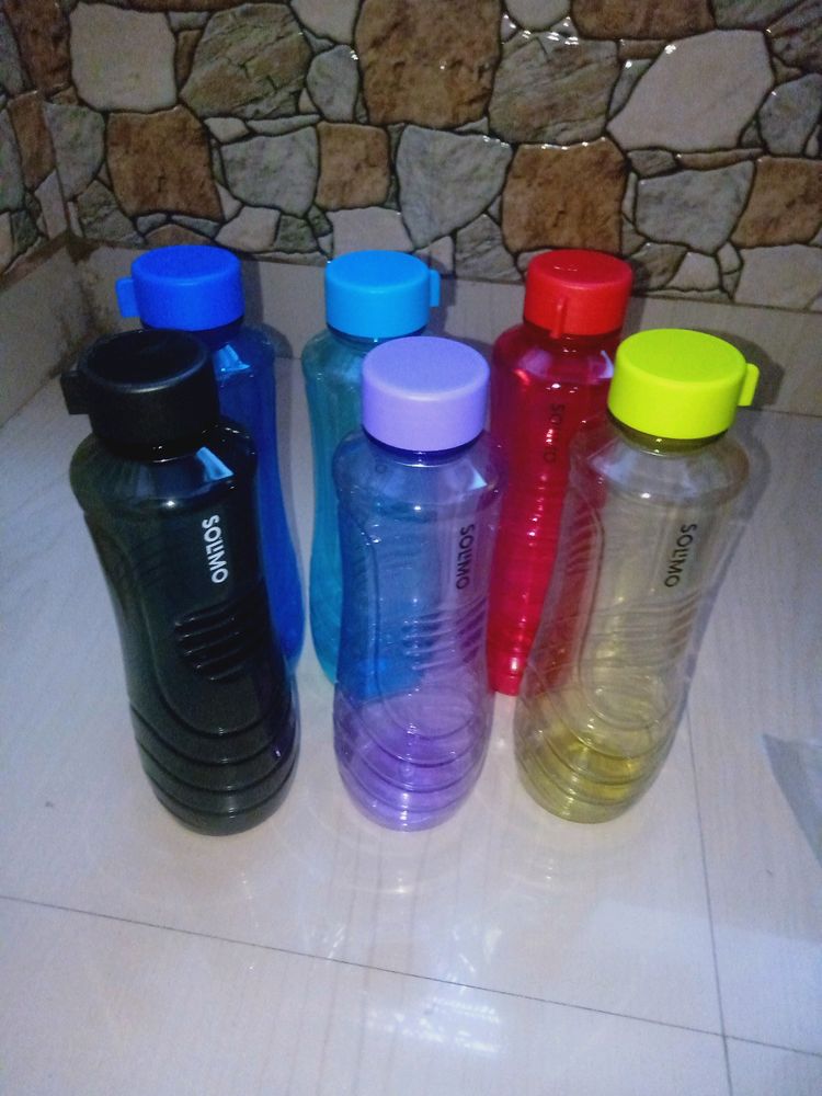 NEW BRANDED PACK OF 6 WATER BOTTLES