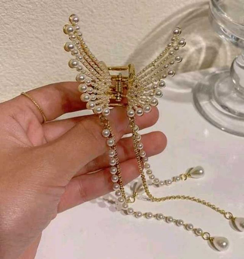 Long Tassel Hair Clip