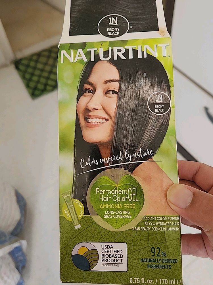 NATURTINT from US... Black Hair Color