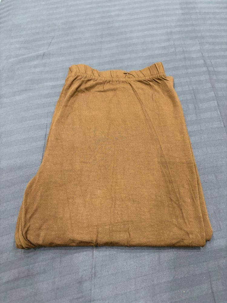 Brown Chudidaar Leggings