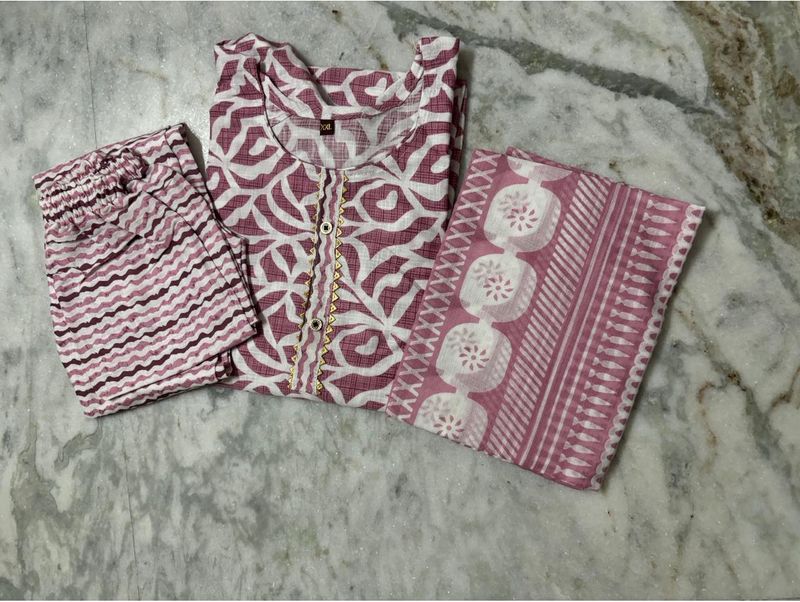 Today Offer Just 349₹ 3pc Cotton Blend Set