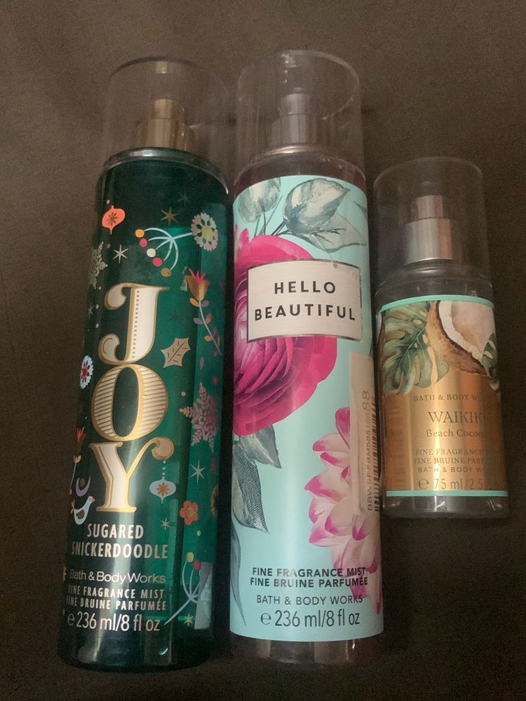 Bath And Body Works Rare Mists