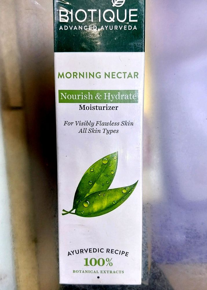 Biotique Nectar. Moisturizer.Brand New