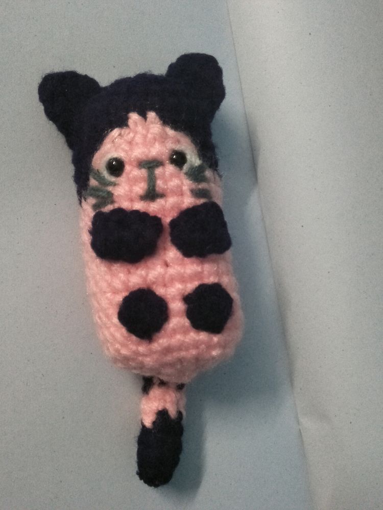 Handmade Crocheted Kitty