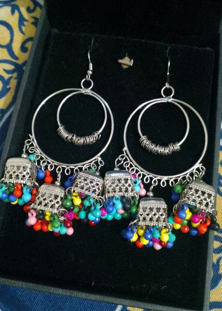 Multi Colour Earrings 😻