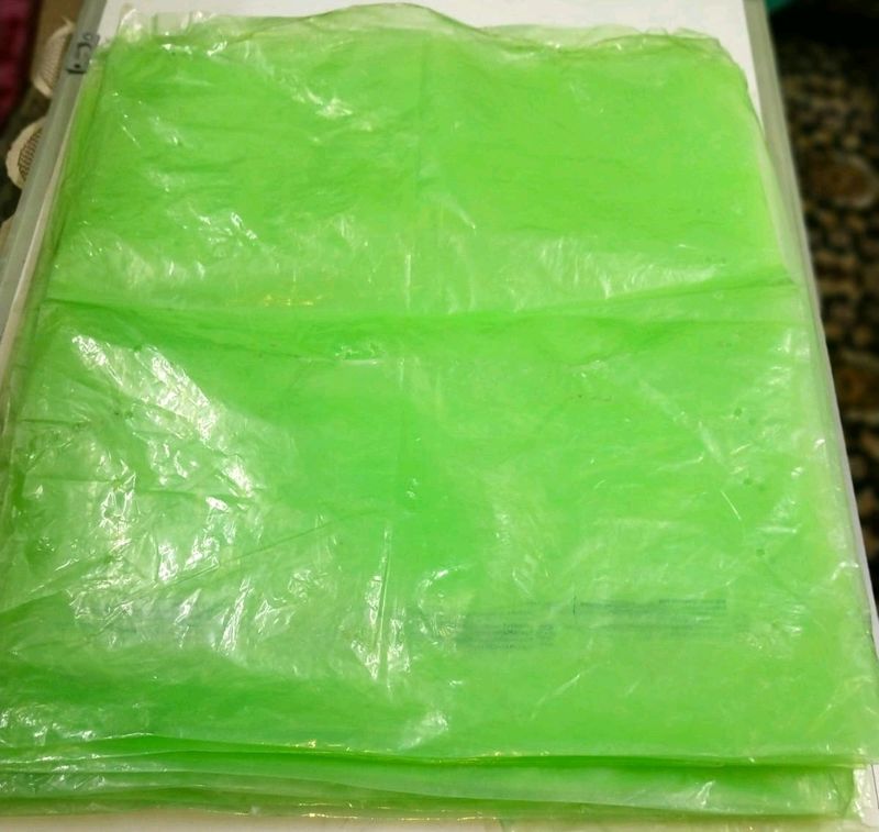 6 pic Green Transparent packaging Large cover hig