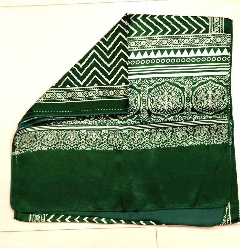 New Ajrakh Modal Silk Stole Dupatta