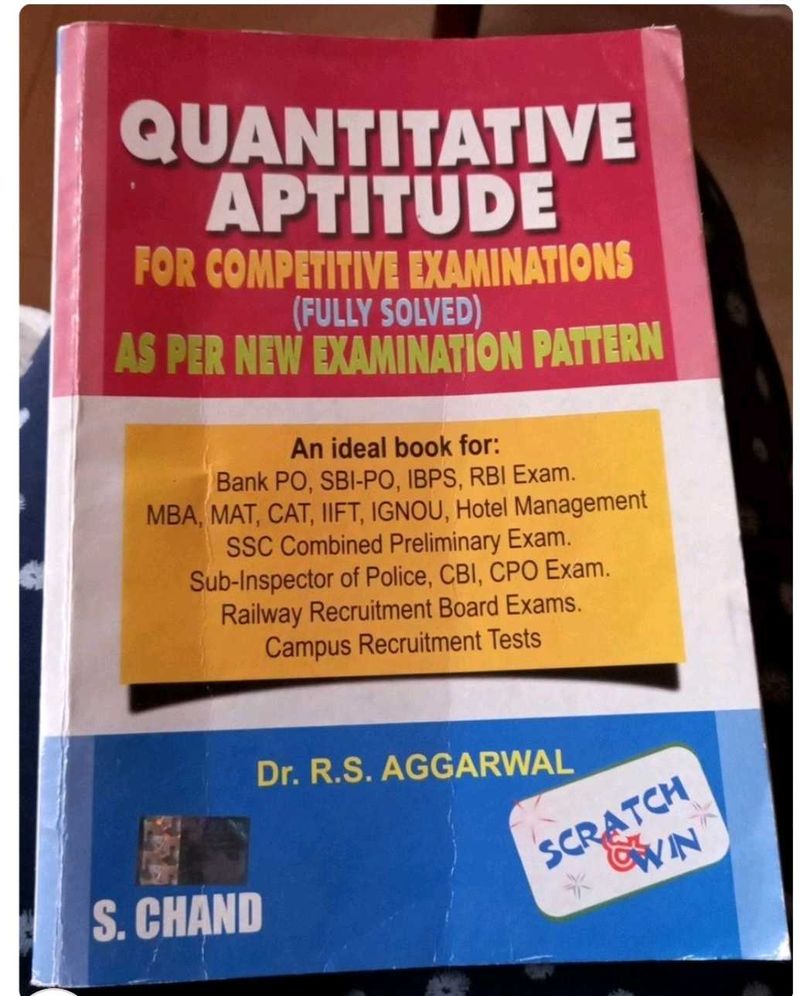 Quantitative Aptitude By Dr RS Agarwal