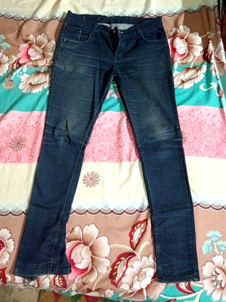 Ankle Zipper Jeans