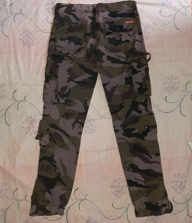 Cargo Military Print Jogger Pant For Men