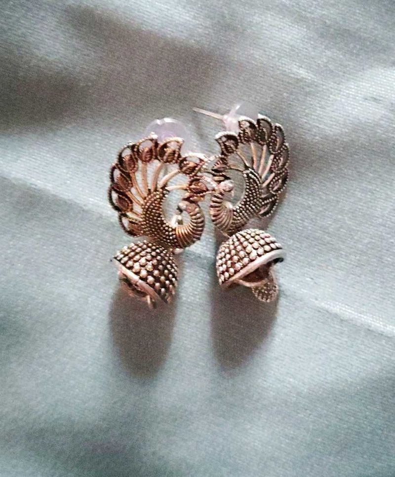 Peacock Earings 🦚