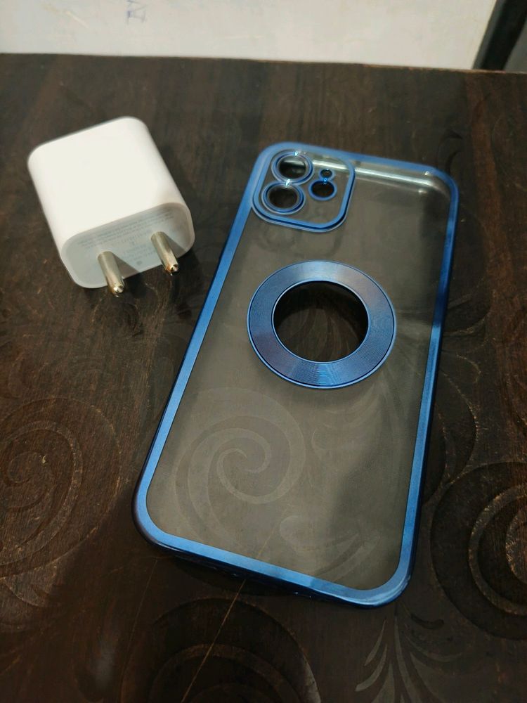 iPhone 12 Cover With 20w Adaptor