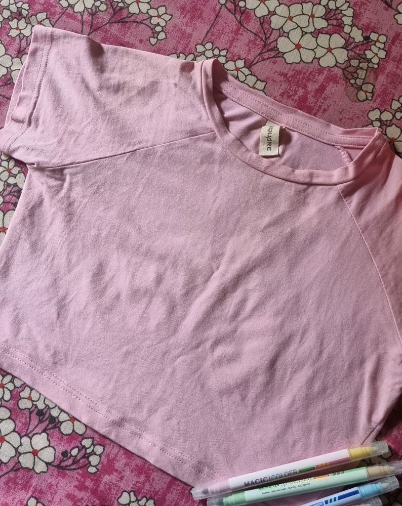 Pink Baby Tee