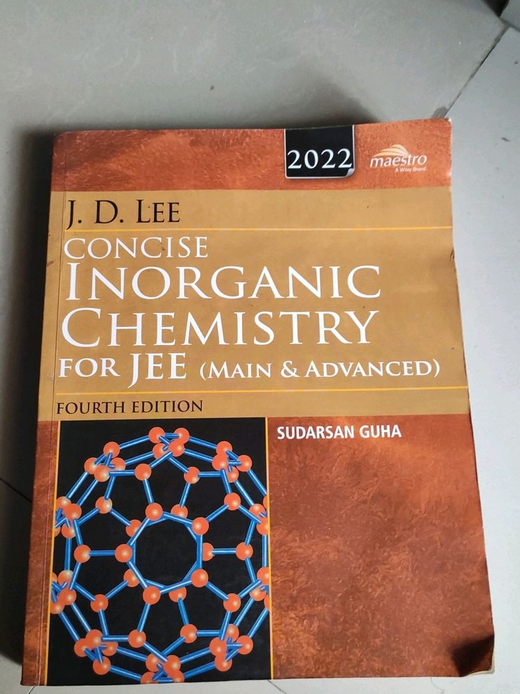 JD Lee Concise Inorganic Chemistry For JEE