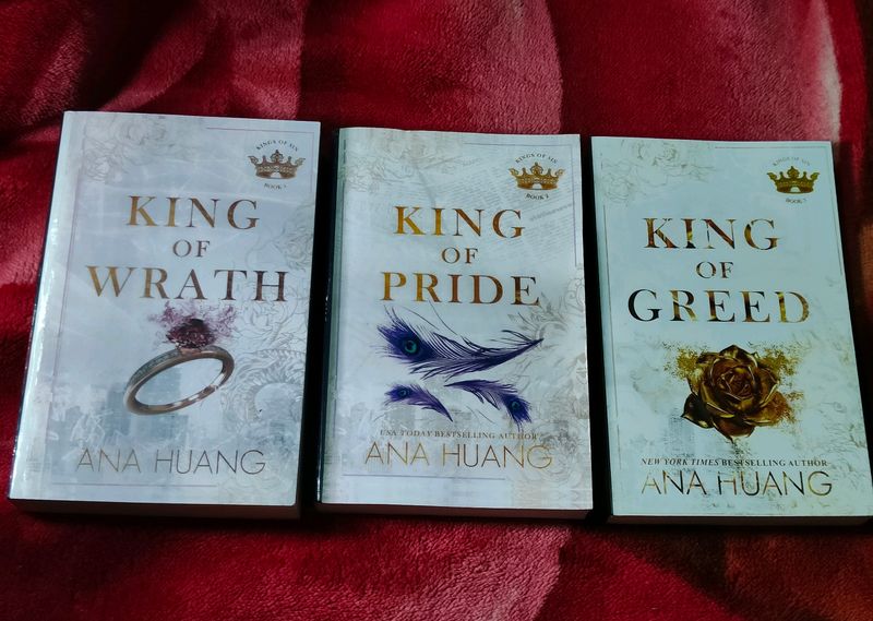 NEW: King Of Sin Series Combo (3 Books)