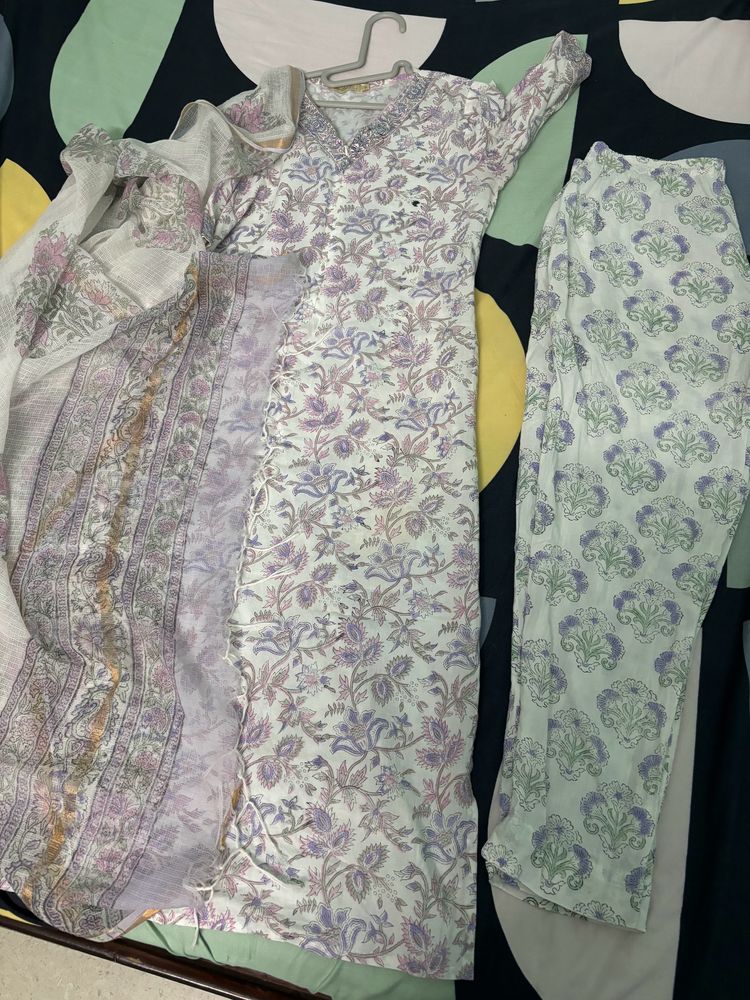 Cotton Kurta Set