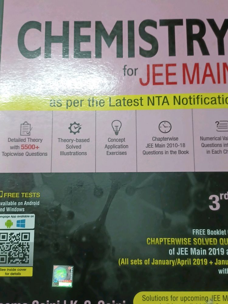 CENGAGE CHEMISTRY FOR JEE