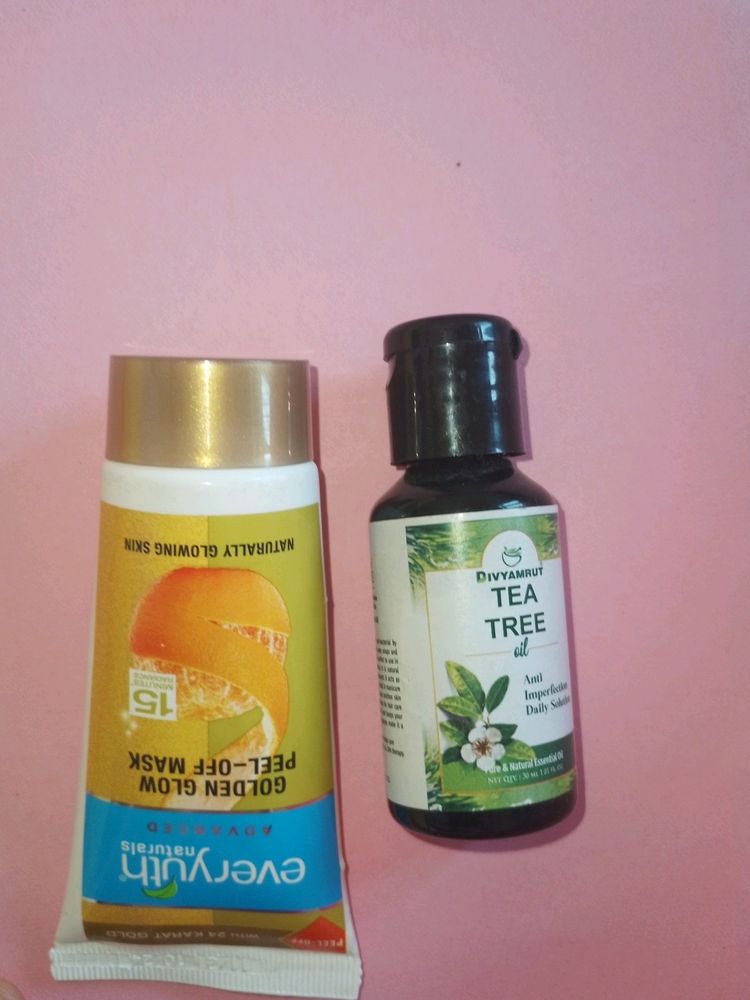 Everyuth Naturals peels Off Mask And Tea Tree