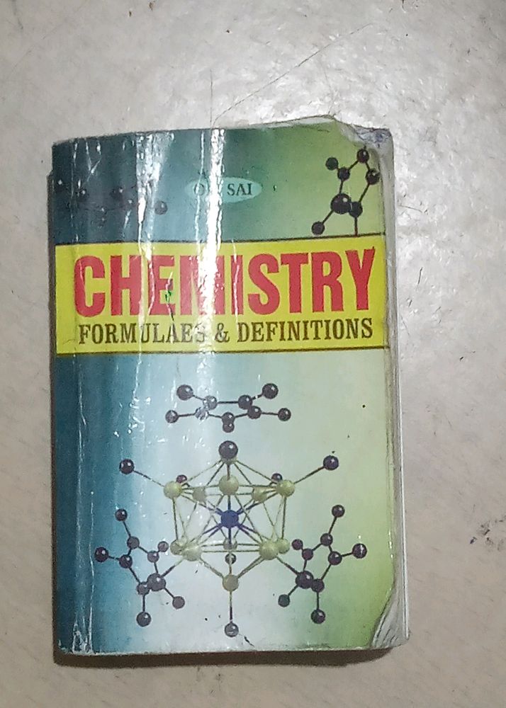 Chemistry Formulaes & Definitions